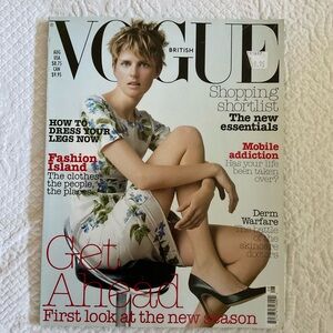 August 2003 British Vogue Magazine